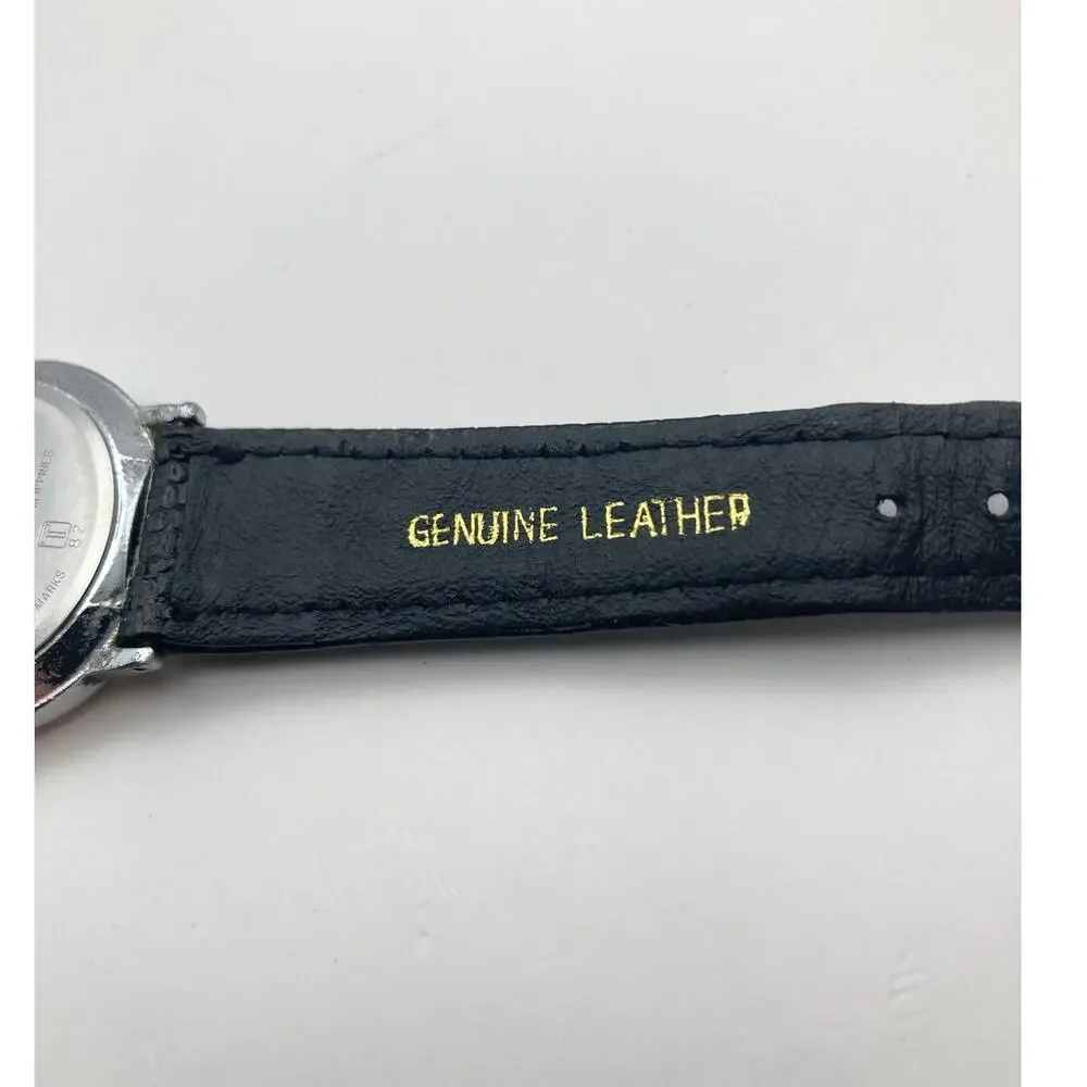 VTG Timex LA Cell Mens Watch 32mm - Fresh Battery - WR Adjustable Leather Strap